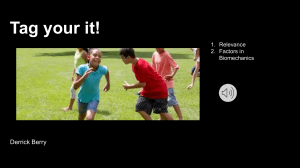 Biomechanics Factors: Impulse, Force, Torque