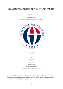 Nanotechnology in Civil Engineering: Applications & Research