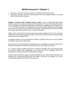 BE300 Homework #1: Microeconomics Problems