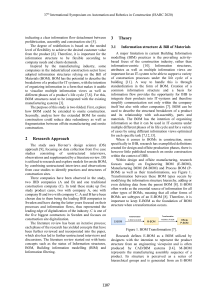 Extending BOM for Onsite Construction in IHB