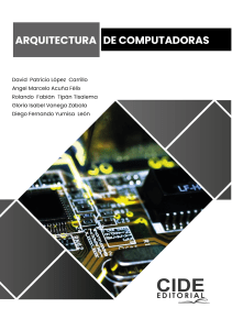 Arquitectura de Computadoras: Libro de Texto