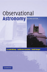 Observational Astronomy Textbook by Birney, Gonzalez, Oesper
