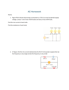 AC Homework Problems
