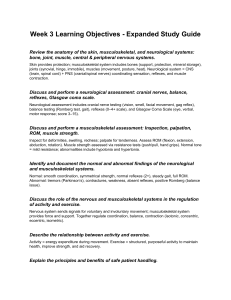 Week 3 Learning Objectives - Expanded Study Guide