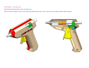 Appendix F: Hot Glue Gun Technical Drawings