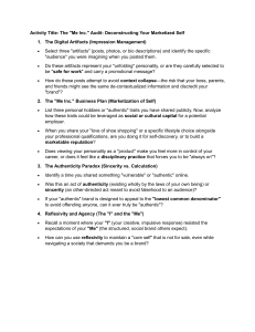Me Inc. Audit: Deconstructing Your Marketized Self