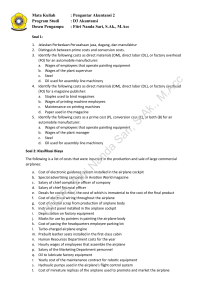 Pengantar Akuntansi 2 Cost Classification Questions