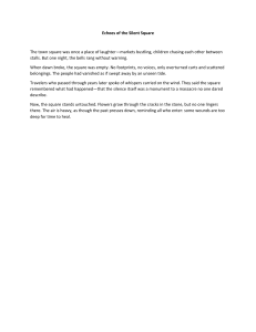 Echoes of the Silent Square: A Haunting Tale