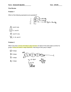 Math Final Review Worksheet