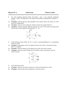 Physics 9C-A Final Exam 2016: Electromagnetism Problems