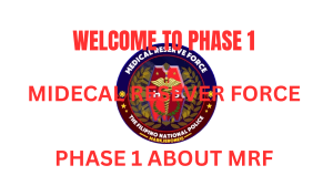 Phase 1 About MRF: Medical Reserve Force Guide