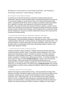 Przewodnik Psychologii Sprzedaży: Zwiększ Konwersję
