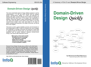 Domain-Driven Design Quickly: A Summary of Eric Evans' DDD