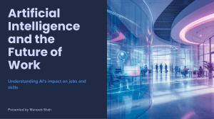 AI and the Future of Work