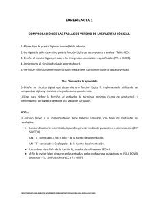Ejercicio de Laboratorio: Verificaci&oacute;n de Tablas de Verdad