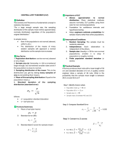 Central Limit Theorem (CLT) Explained