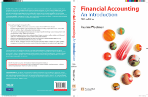 Financial Accounting: An Introduction (5th Ed)