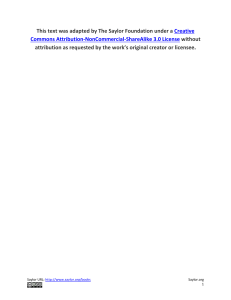 Managerial Accounting Textbook by Saylor Foundation