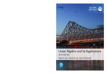 Linear Algebra and Its Applications 6th Edition Textbook