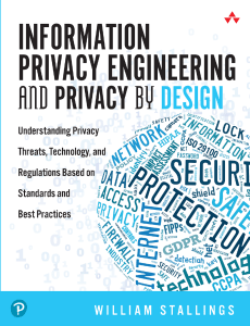 Information Privacy Engineering and Privacy by Design Textbook