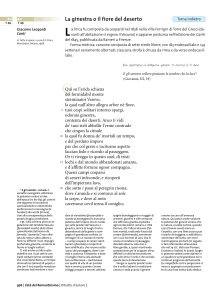 La ginestra di Giacomo Leopardi: Analisi e Temi