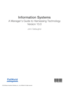 Information Systems Book