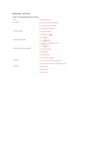 Chapter 14: Group Accounting Principles