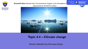 Topic 4.4 Climate Change Presentation