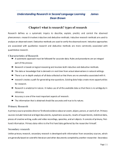 Understanding Research in Second Language Learning Textbook