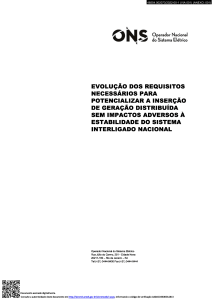 Requisitos T&eacute;cnicos para Gera&ccedil;&atilde;o Distribu&iacute;da no SIN