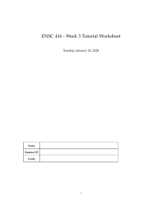 ENSC 416 Week 3 Tutorial: Maxwell's Equations & Faraday's Law