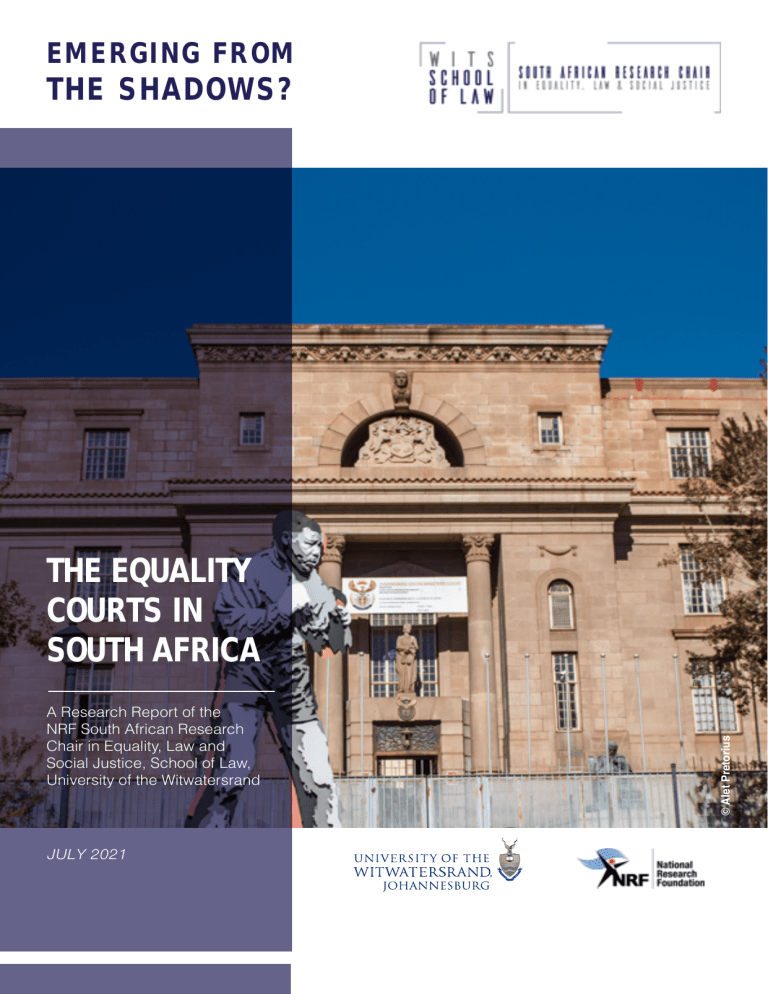 Emerging from the Shadows? The Equality Courts in South Africa