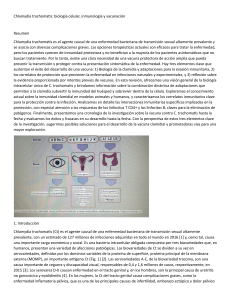 Chlamydia trachomatis: biolog&iacute;a, inmunolog&iacute;a y vacunaci&oacute;n