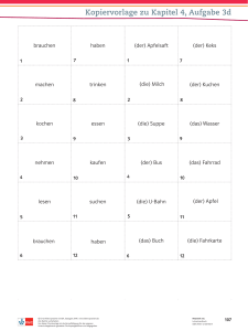 Kopiervorlage zu Kapitel 4, Aufgabe 3d