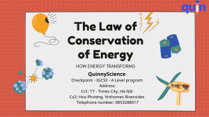 The Law of Conservation of Energy: How Energy Transforms