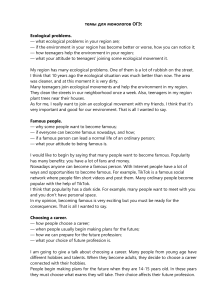 OGE Monologue Topics: Sample Answers & Prompts