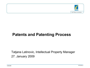 Patents and Patenting Process: IP Management Guide