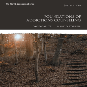 Foundations of Addictions Counseling 3rd Edition Textbook