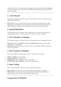 5 Scientific Study Techniques for Better Learning