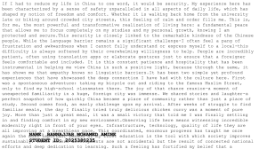 My Life in China: Security, Culture, and Modernity