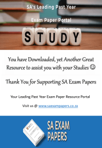Grade 12 English Home Language Exam Paper Nov 2018