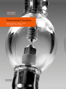 Instrumental Analysis Textbook by Granger et al. (Oxford)