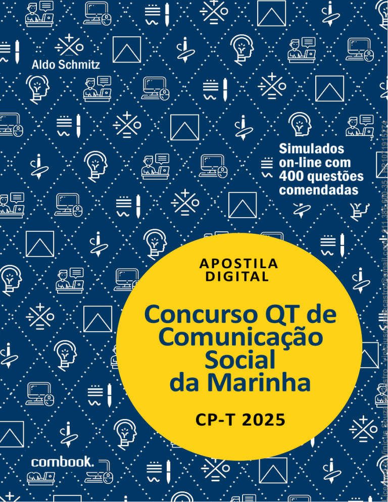 Guia de Estudos para Concurso da Marinha: Comunicação Social CP-T 2025