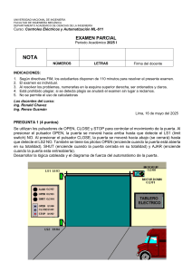 Preguntas de Examen de Controles El&eacute;ctricos