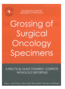 Grossing of Surgical Oncology Specimens: Practical Guide