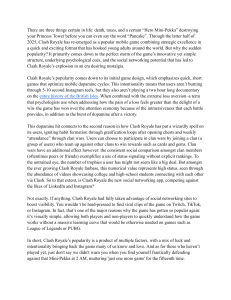 Why Clash Royale Is Popular Again: Game Design & Psychology