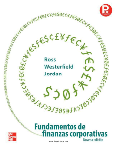 Fundamentos de finanzas corporativas - Novena edici&oacute;n