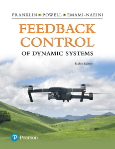 Feedback Control of Dynamic Systems 8th Edition Textbook