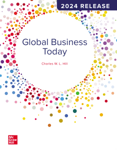 Global Business Today 2024 Textbook