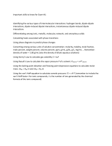 Chemistry Exam #1 Study Guide: Key Skills